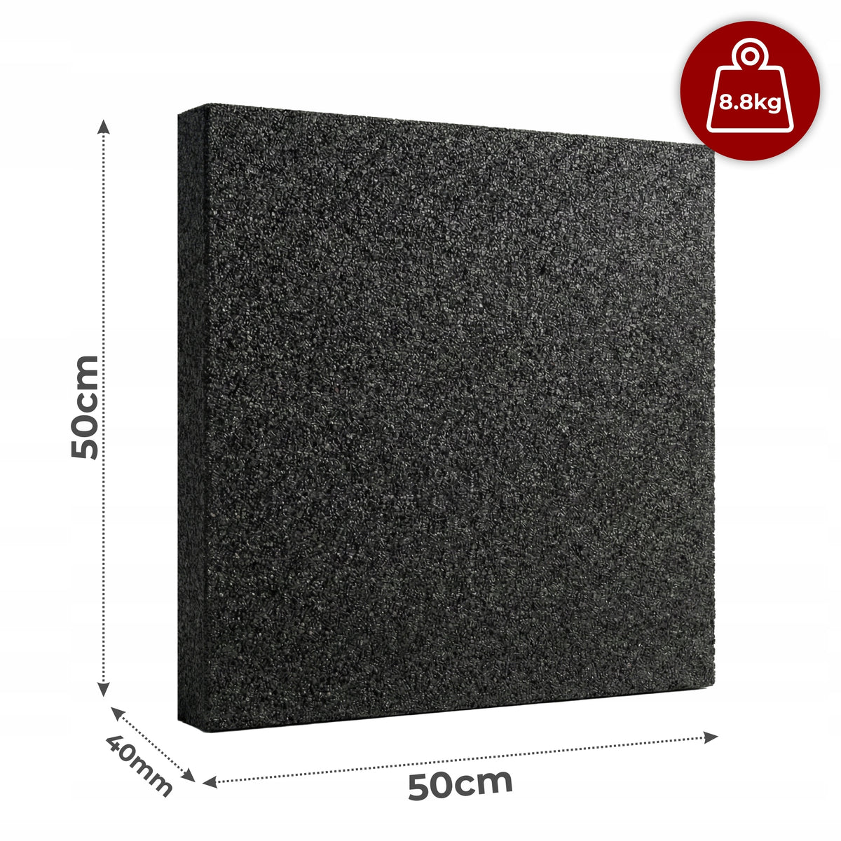 RUBBER MAT CUSHIONING gym for equipment treadmill weights Packaging status original