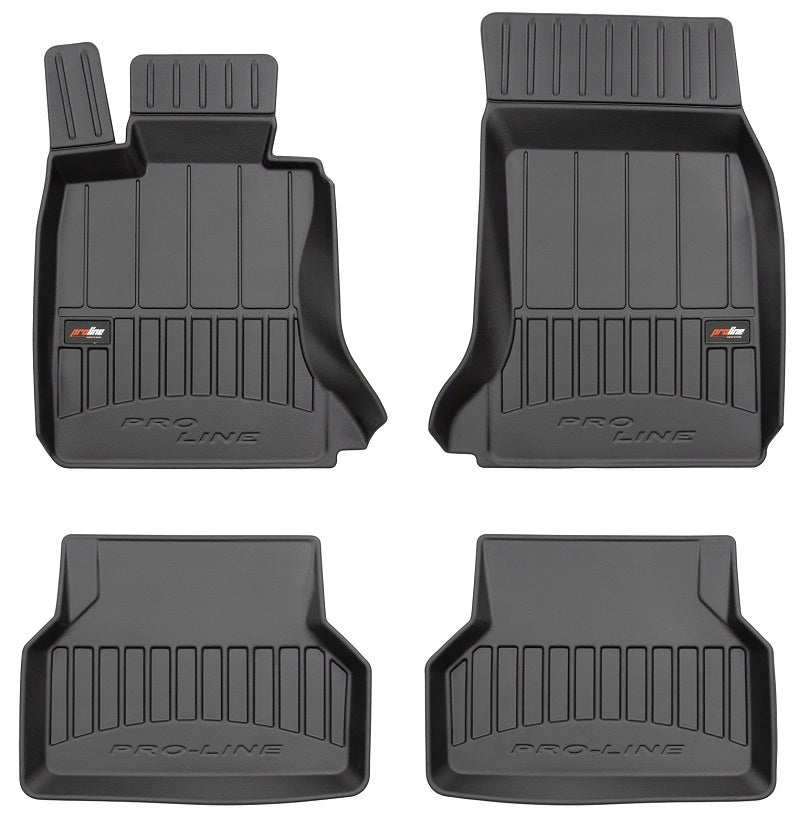 RUBBER MATS BMW 5 Series E60 2003-2010 TROUGH 3D