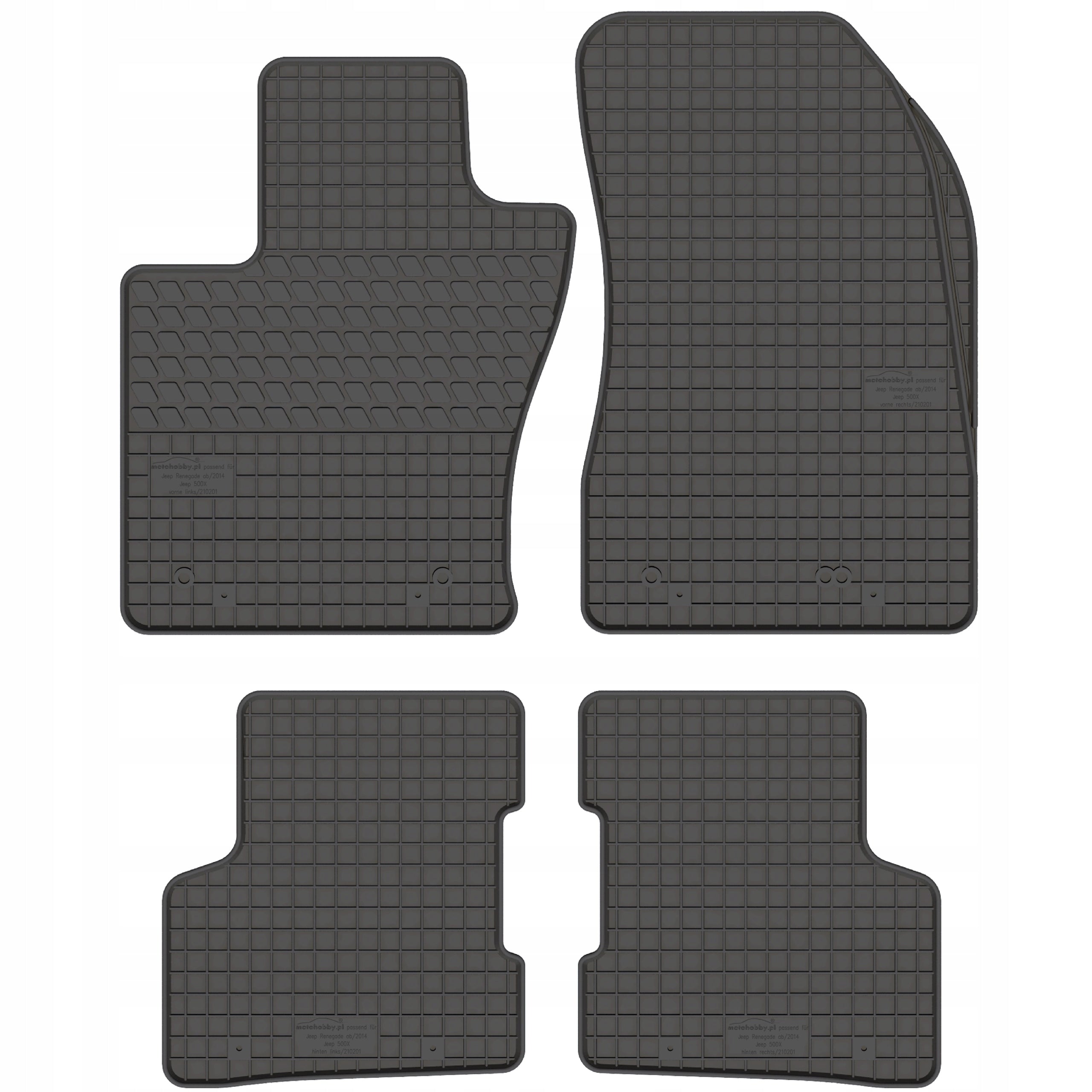 RUBBER MATS for Alfa Romeo Tonale 965 / 965 Hybrid (since 2022)