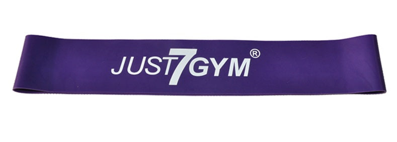 RUBBER MINI BAND FITNESS RESISTANCE TAPE FOR EXERCISES Color pink