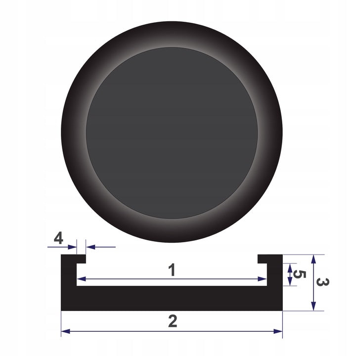 RUBBER PAW COVER COLUMN LIFTER BECKER 130x110x25mm Manufacturer code 23-03-19925