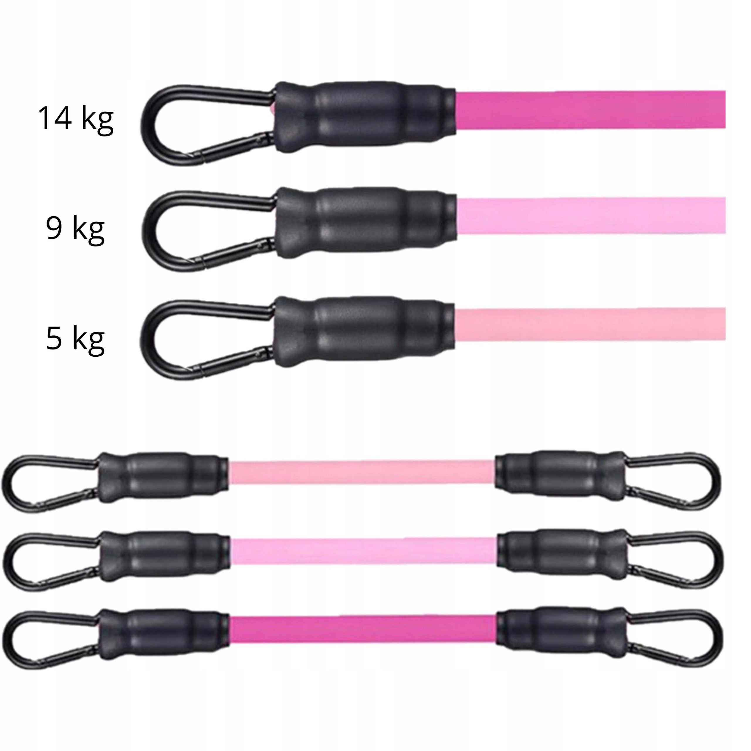 RUBBER RESISTANCE EXERCISE SET ANKLE BAND TRENINIG BUTTOCKS LEGS Manufacturer code GYM 3