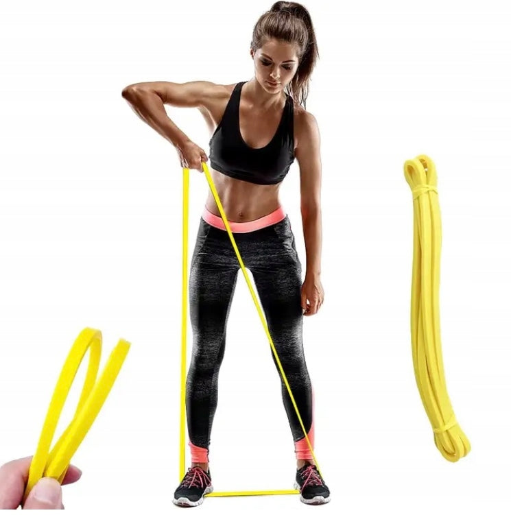 RUBBER RESISTANCE FITNESS EXERCISE TAPE CROSSFIT 3-7kg Model GUMA OPOROWA TAŚMA DO ĆWICZEŃ