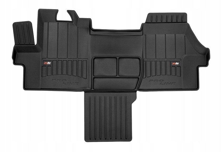 RUBBER WIPER MATS FIAT DUCATO 2006-2024 TROUGHS 3D
