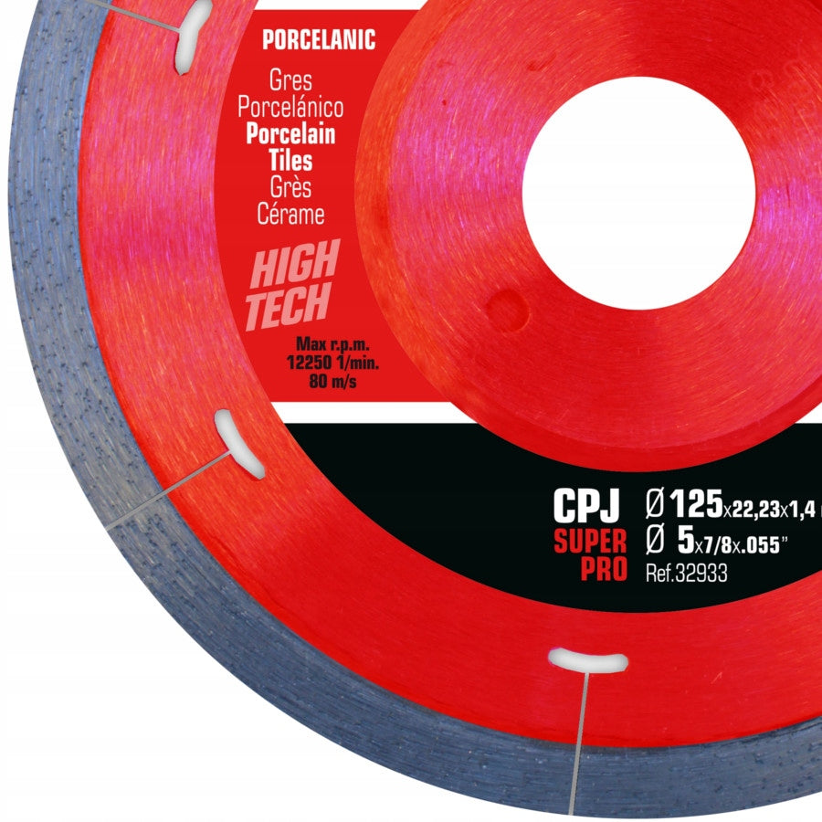 RUBI CPJ 125 SUPERPRO DIAMOND BLADE FOR STONEWARE Series CPJ
