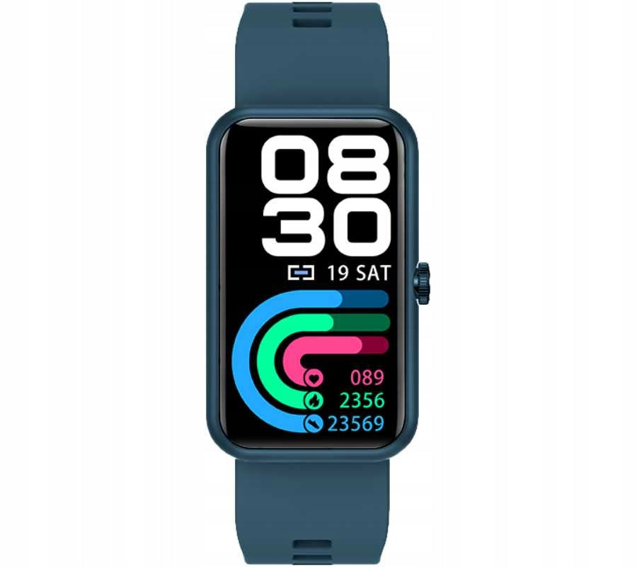 RUBICON SMARTWATCH RNCE83 PULSE OXIMETER WATCH Color blue