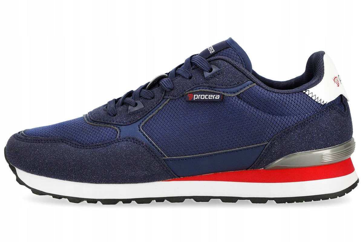 RUNNER MESH NAVY Shoes Work shoes BHP without lift sports sneakers 42 Brand procera