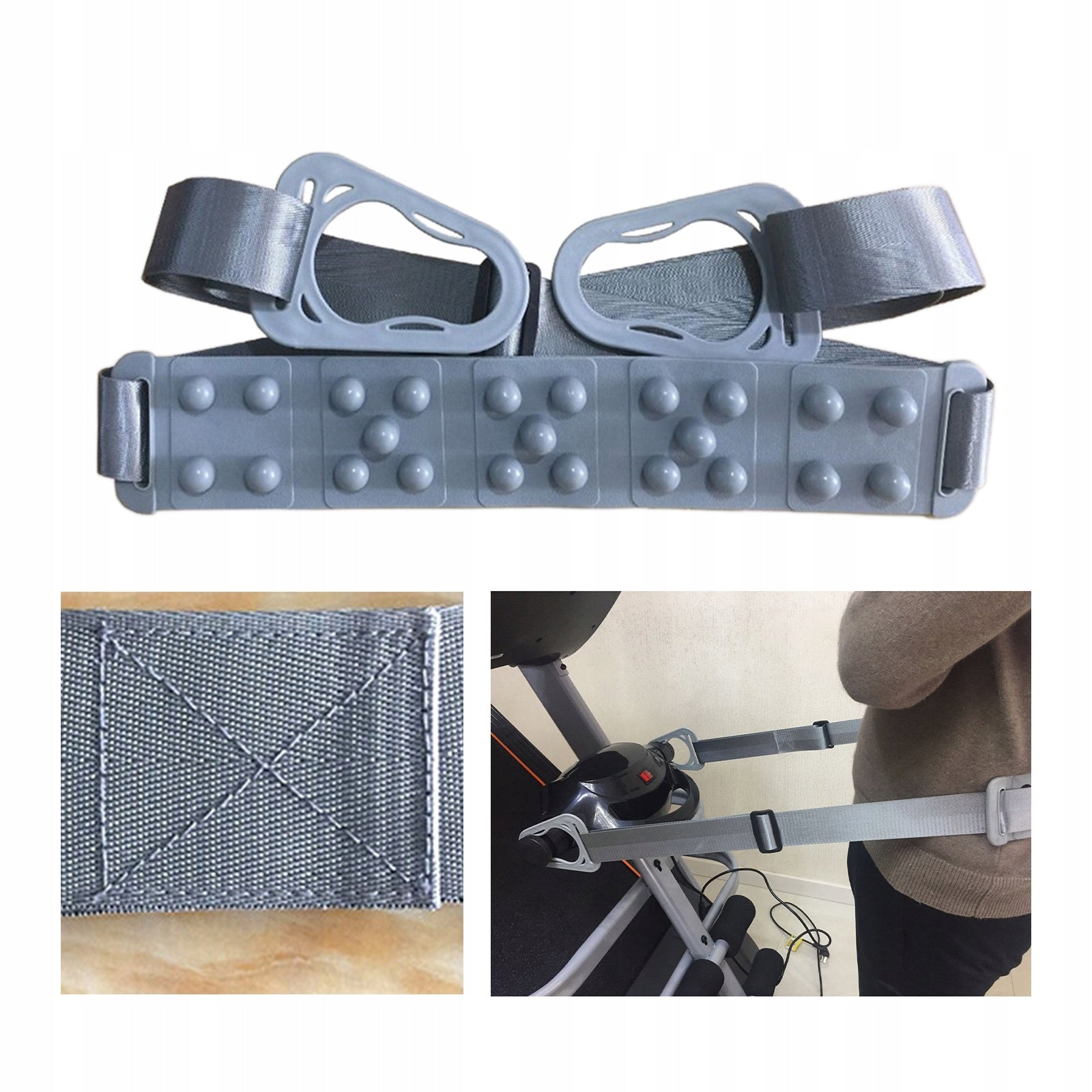 RUNNING BELT FOR TREADMILL SLIMMING BELT FOR RUNNING ABDOMINAL MASSAGER Product weight with unit packaging 0.4 kg
