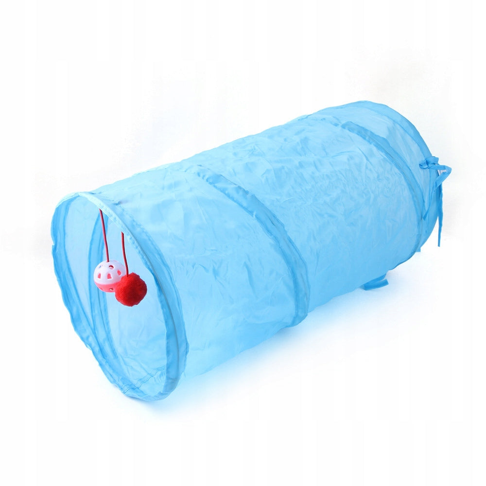 RUSTLING CAT TUNNEL FERRETS WITH BALLS TOY LIGHT FOLDING Brand Korbi