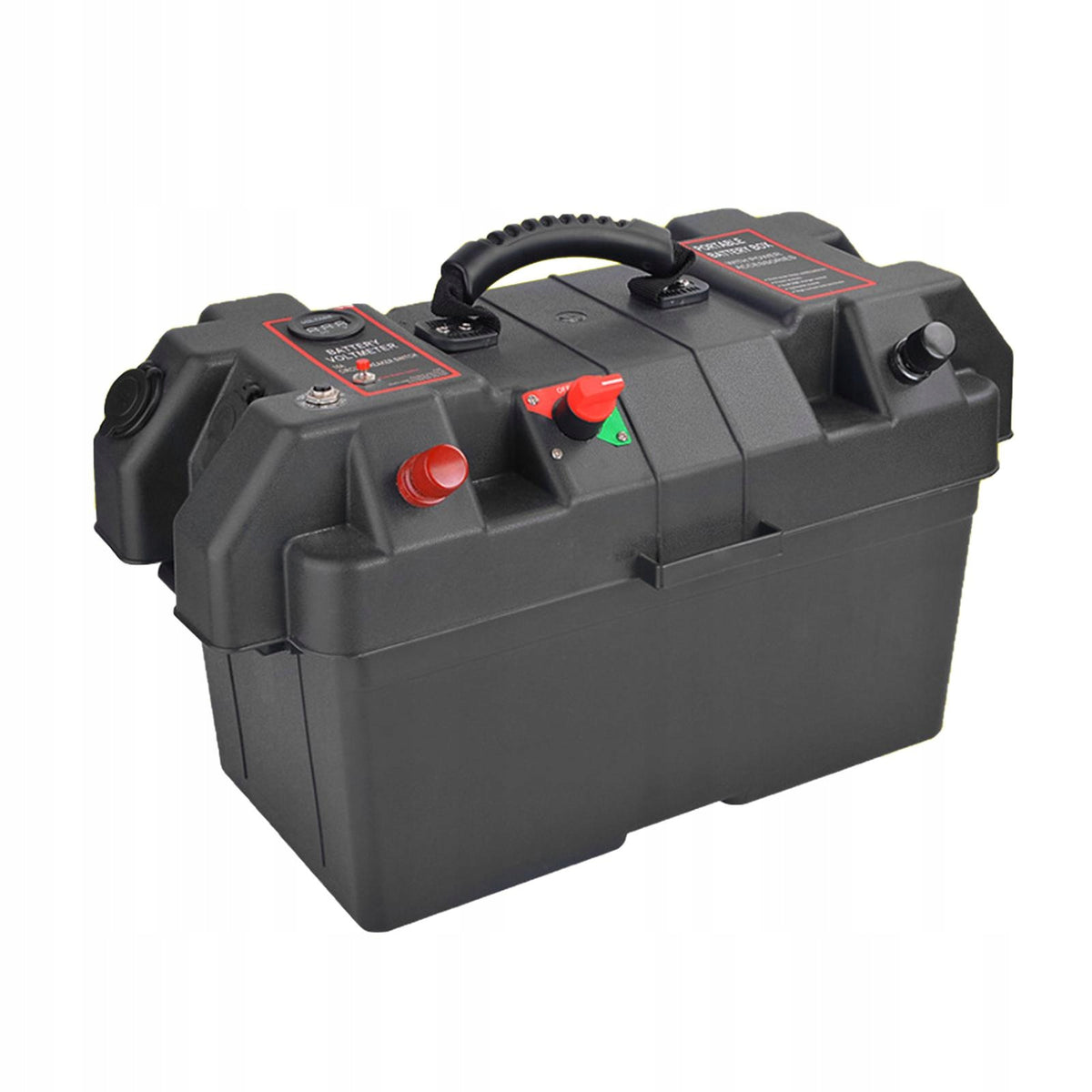 RV Battery Box Multifunction Portable Dual USB Ports Power Center Station Manufacturer code Does not apply