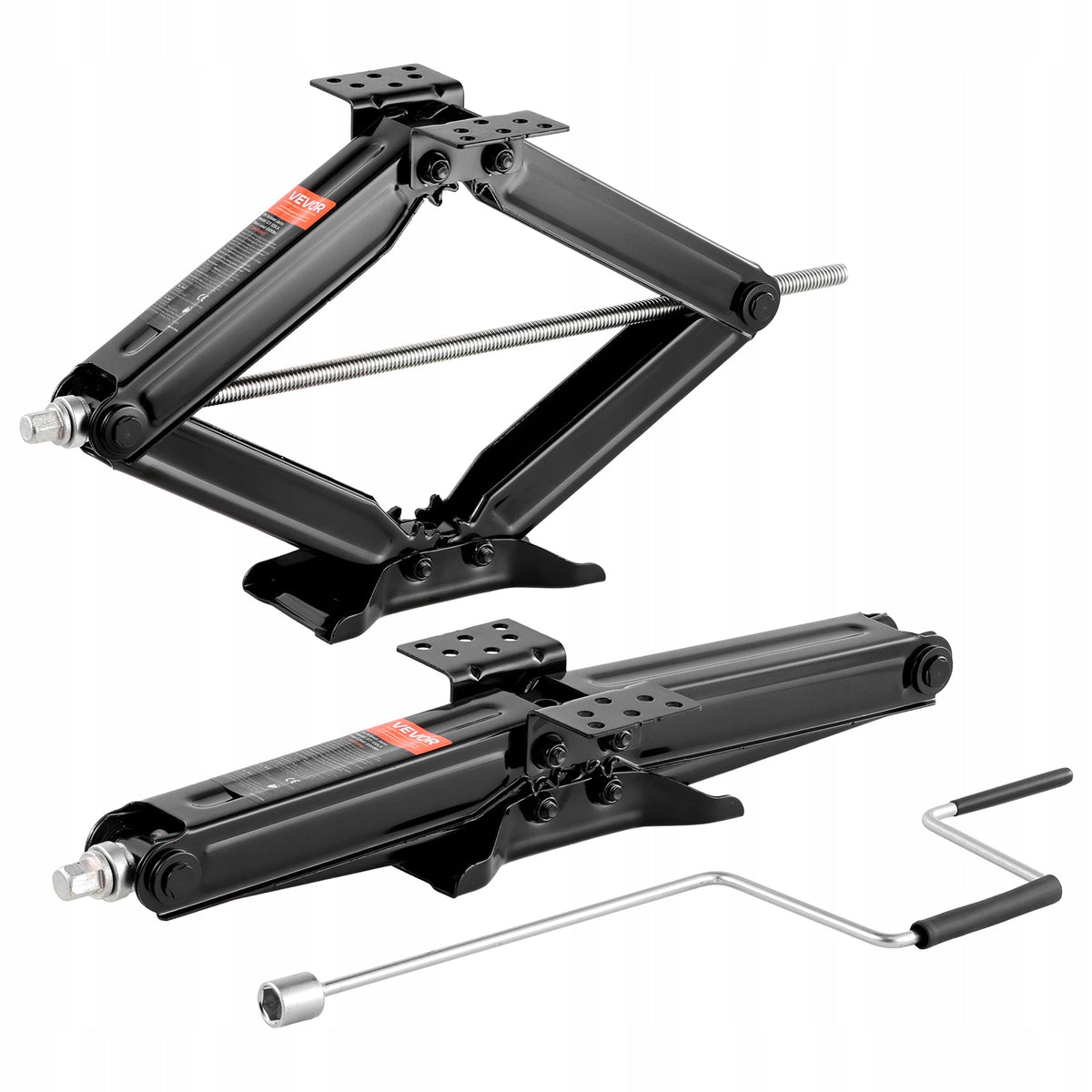 RV Scissor Jacks 5000lbs 23.4in RV Stabilizer Leveling Scissor Jacks 2 Set