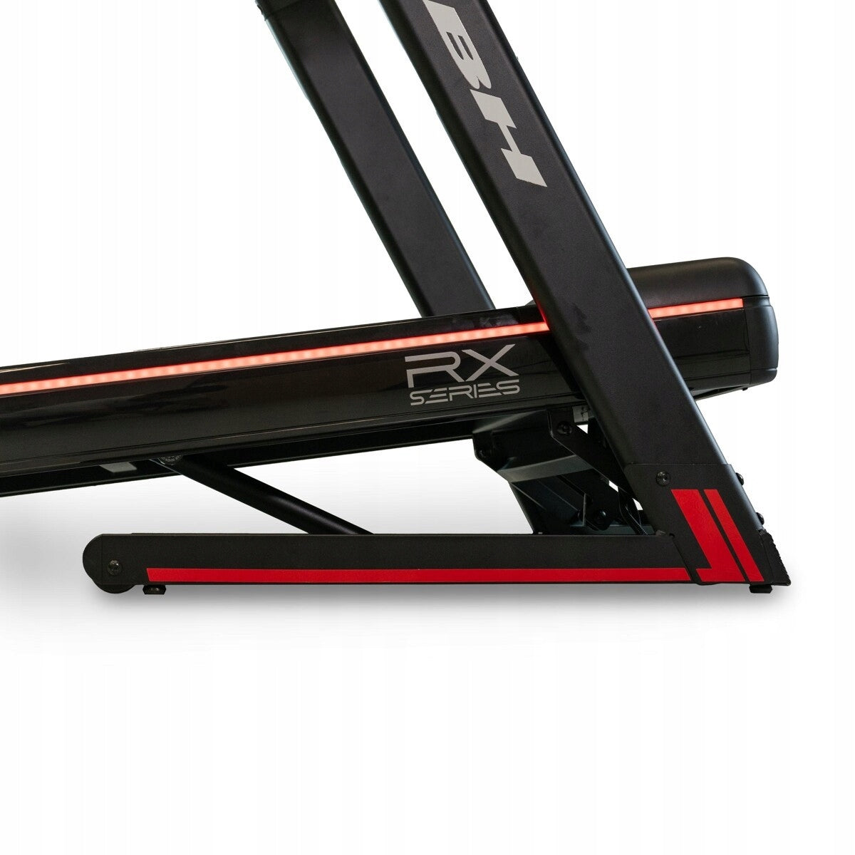 RX7 Led BH Fitness Electric Training Treadmill + Equipment Mat Brand BH Fitness