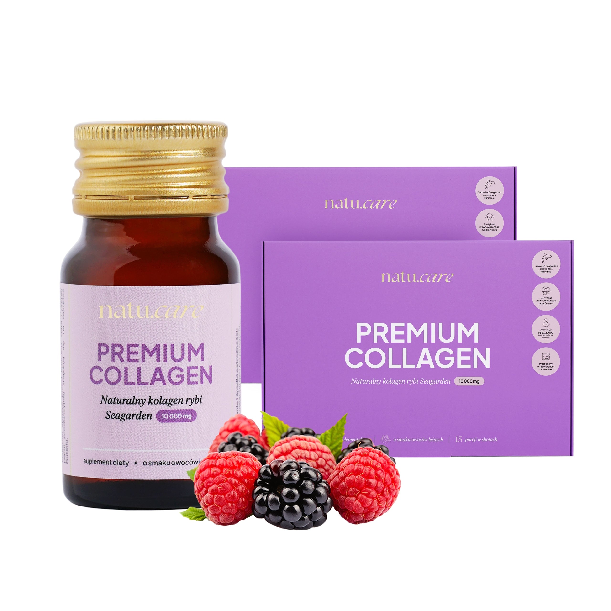 RYBI Collagen SHOT for drinking 10000 MG | Forest Fruit MANUFACTURER 30 ml - 30 pcs