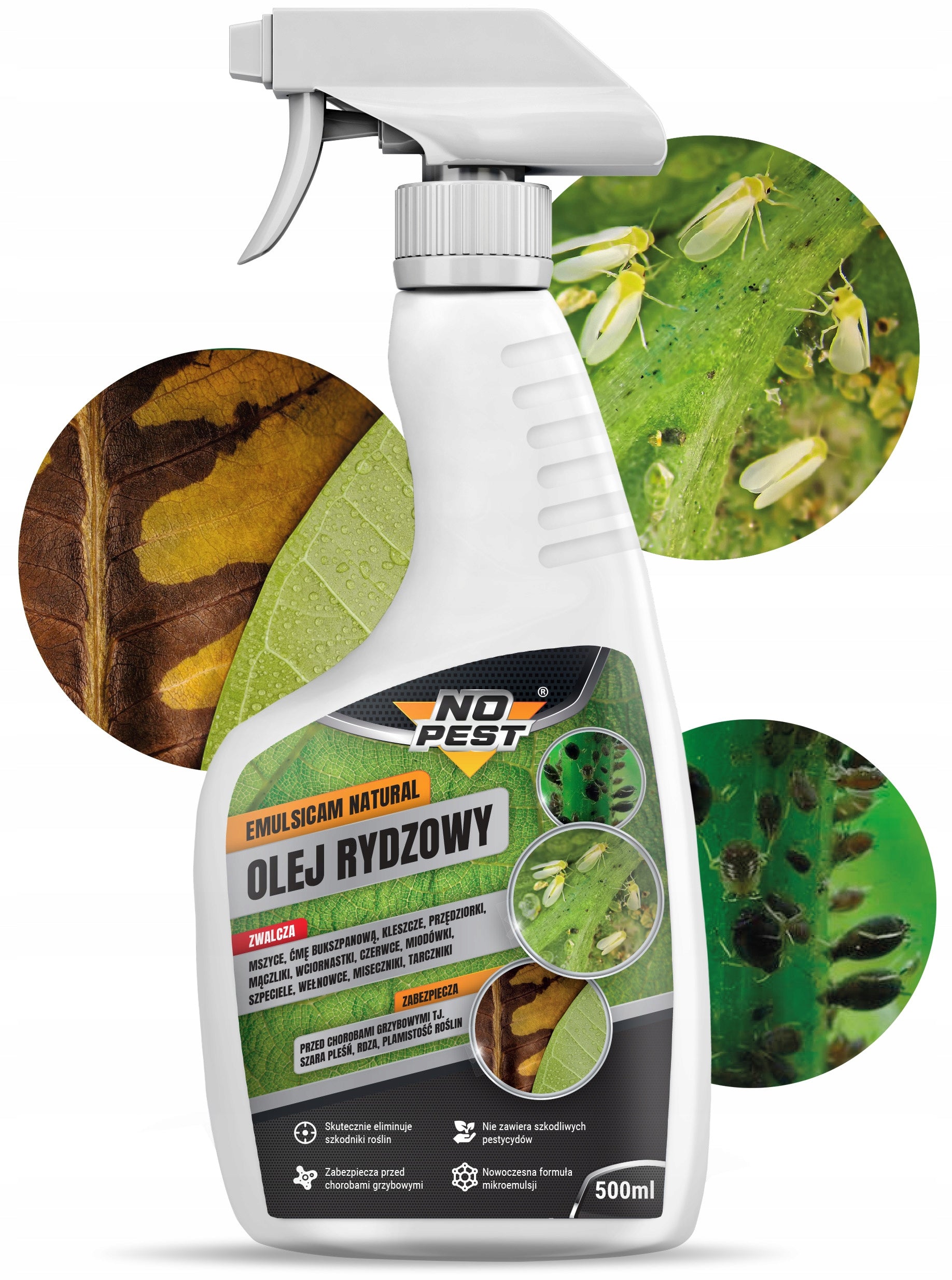 RYE OIL PREPARATION LIQUID FOR APHIDS MOTH TICKS SPIDER MITES NO PEST 500ML Manufacturer No-Pest