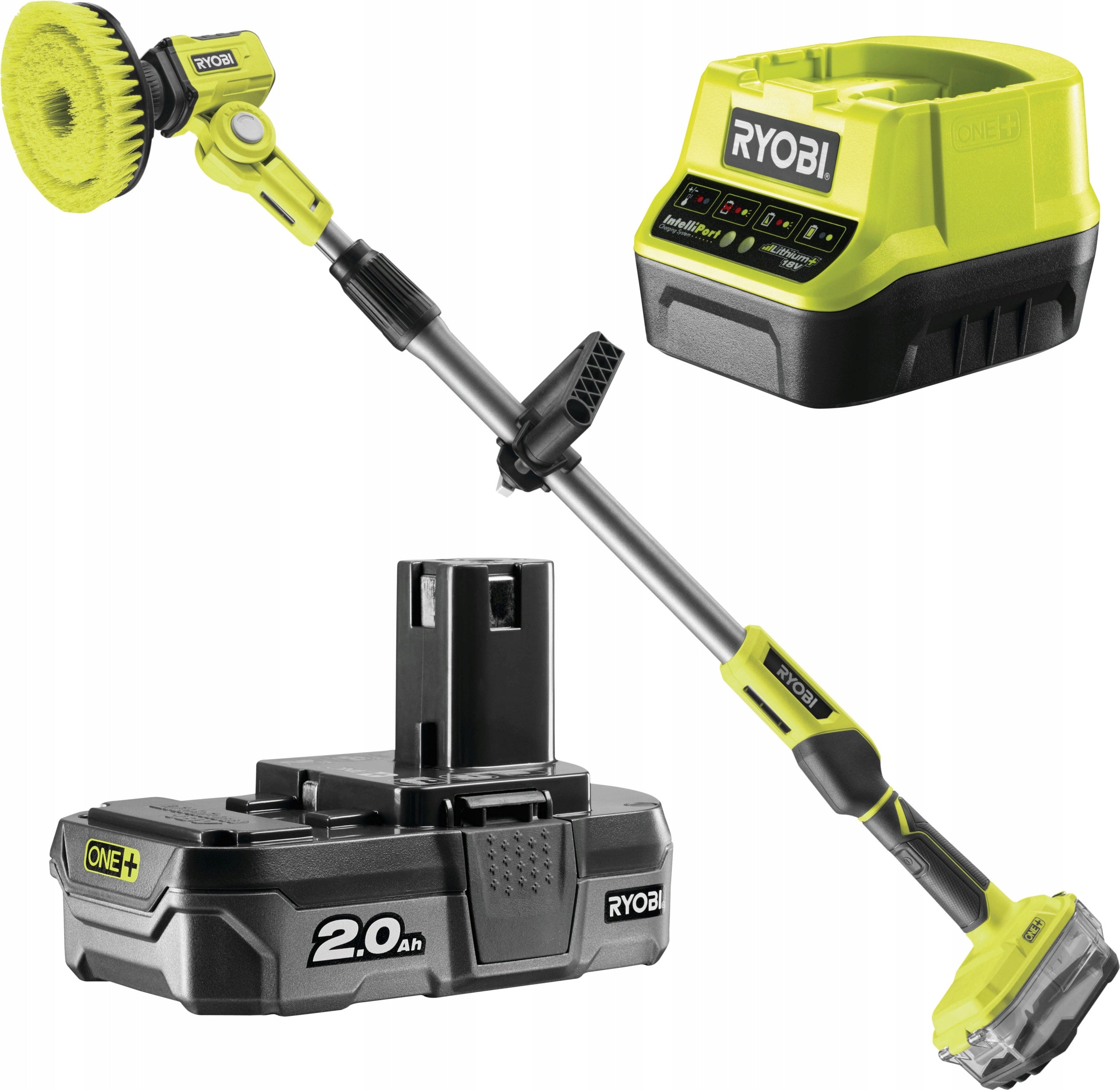 Akku-Teleskopschrubber, 18V 