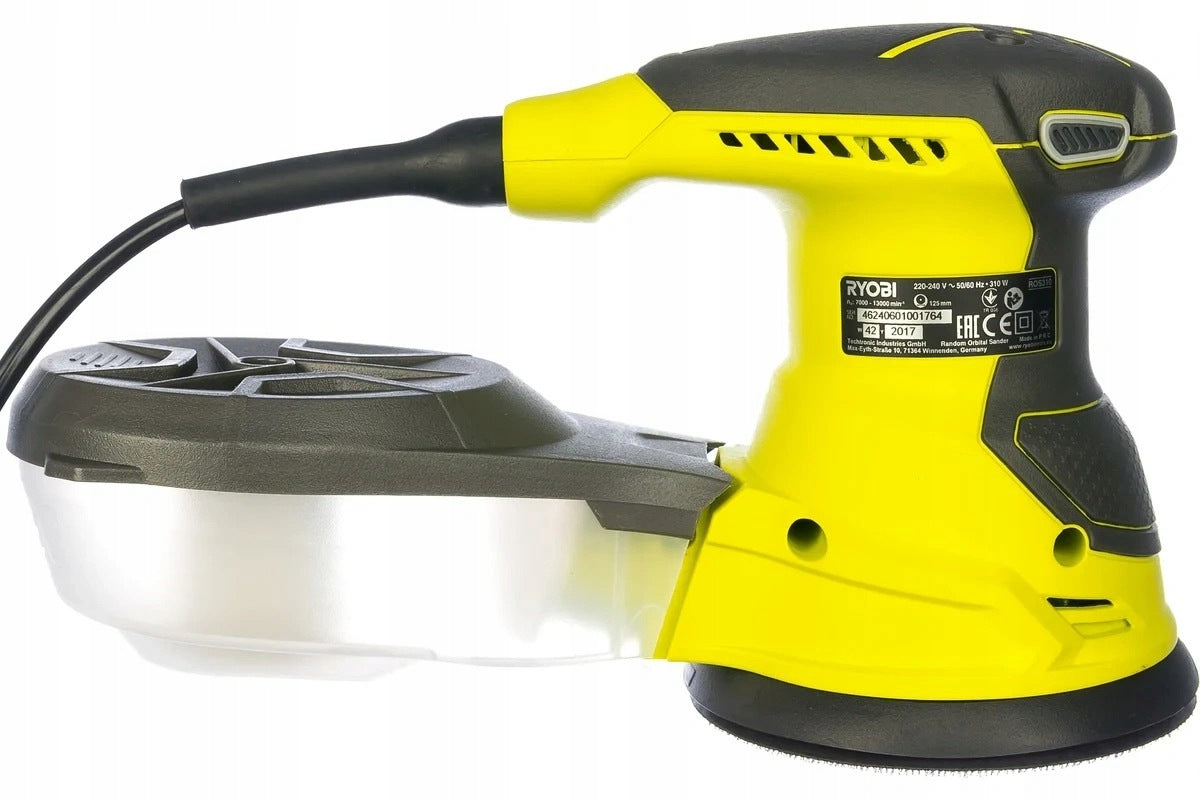 RYOBI OSCILLATING ECCENTRIC GRINDER ROS310-SA20 310W VELCRO BAG 20x Manufacturer code ROS310A-SA20