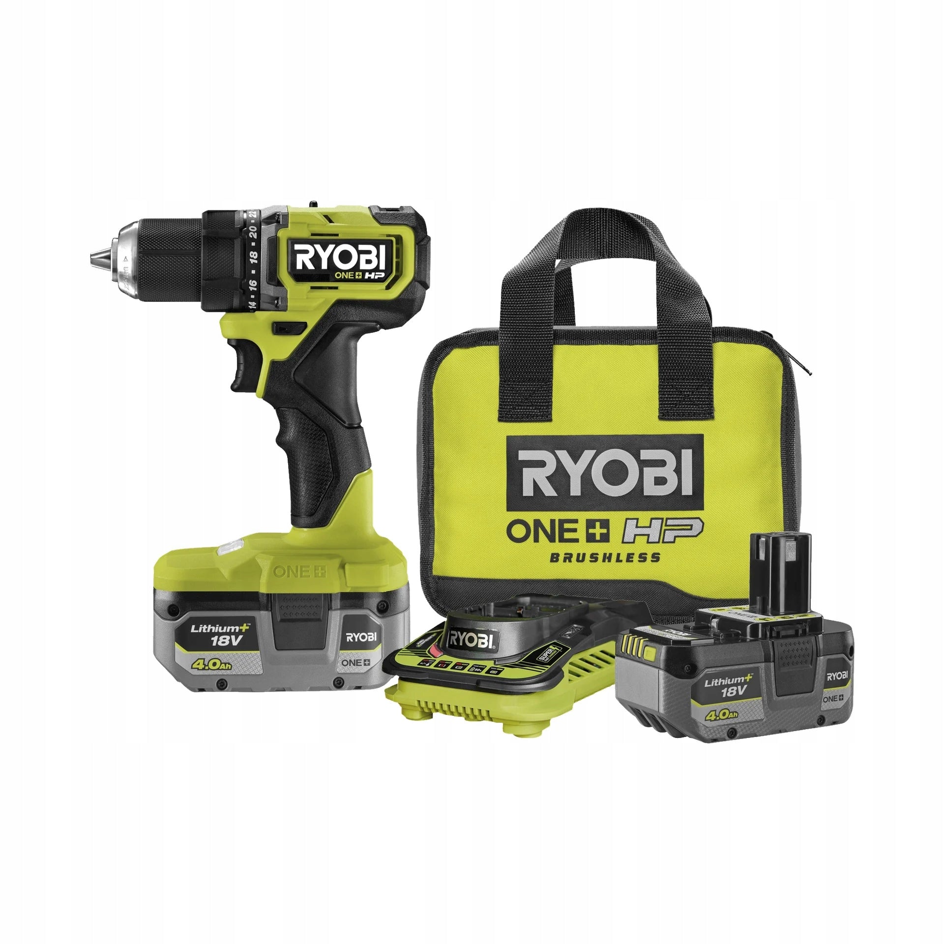 RYOBI RDD18C-2C40S Brushless Drill/Driver 18V ONE+ HP +2 Aku 4,0 Motor type brushless motor