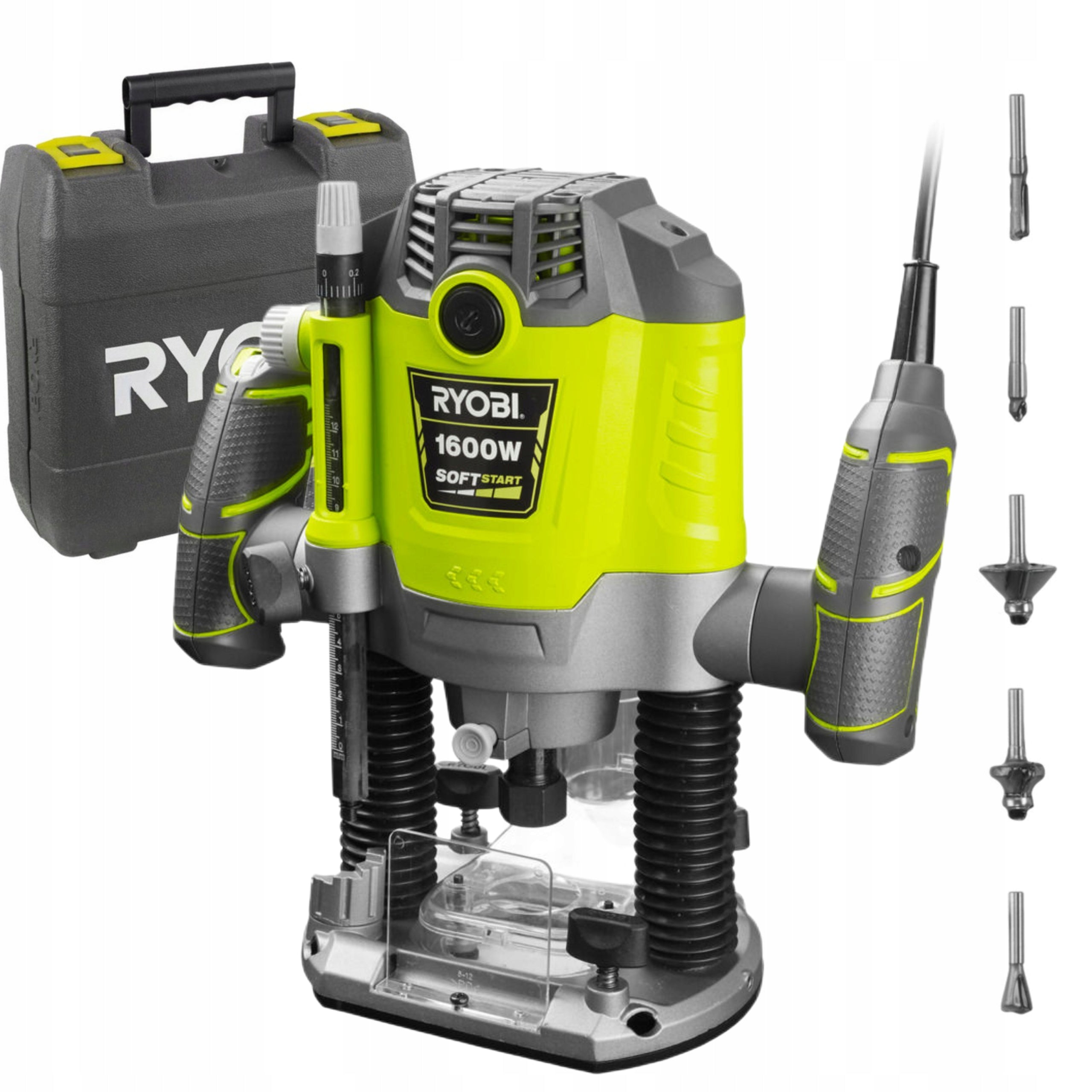 RYOBI RRT1600-K SPINDLE MILLING MACHINE 1600W .