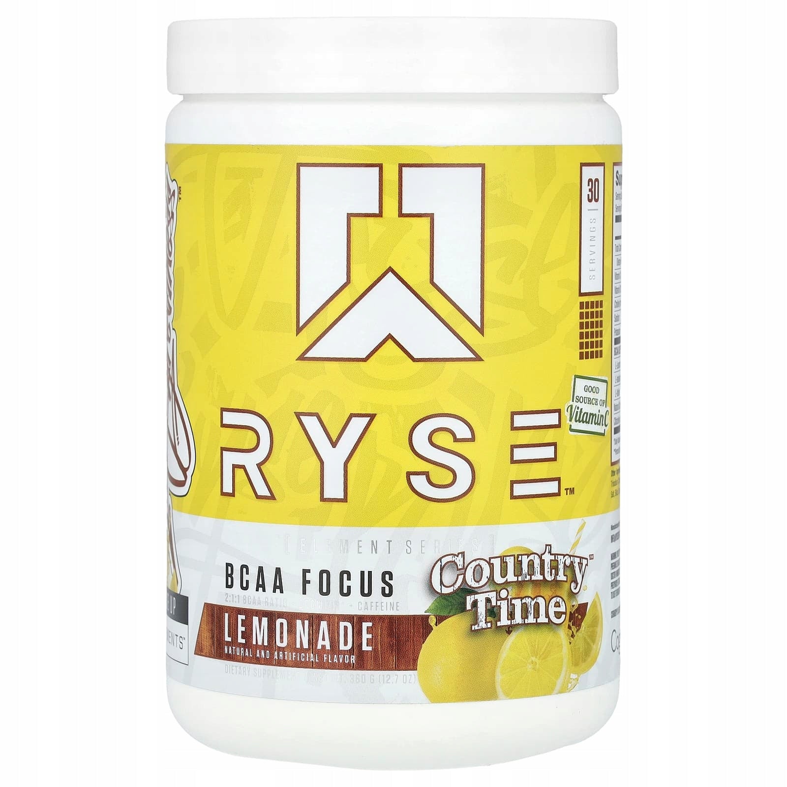 RYSE, Element Series, BCAA Focus, Country Time Lemonade, 360g