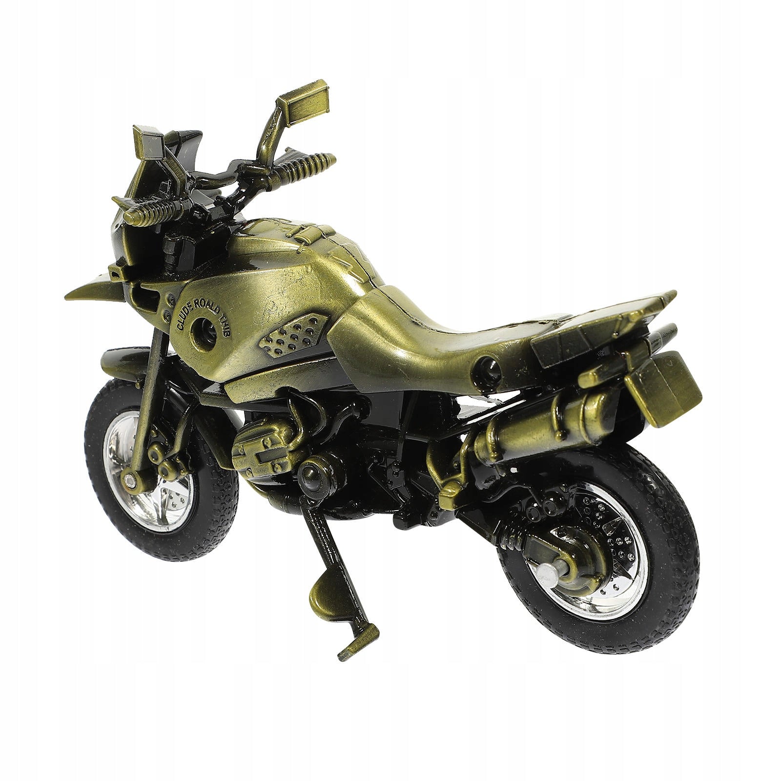 RZEŹBA MOTOCYKLOWA Z STOPU METALU W STYLU RETRO