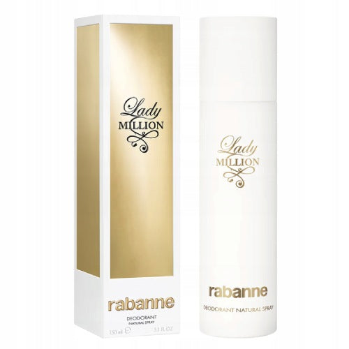 Rabanne Lady Million Deodorant Spray for Women 150 ml