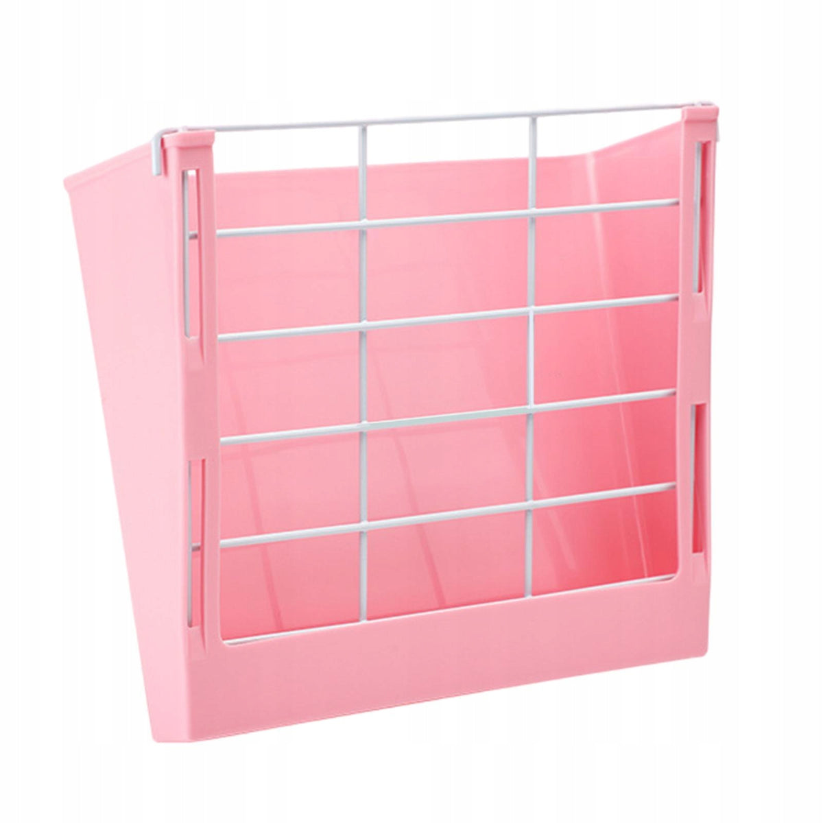 Rabbit Bunny Hay Feeder Cage Hay Rack Manger Premium 22.3x20.5x9cm No Pink