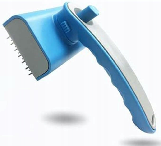 Rabbit Cat Dog Brush for Self-Cleaning Hair with Button Packaging status original