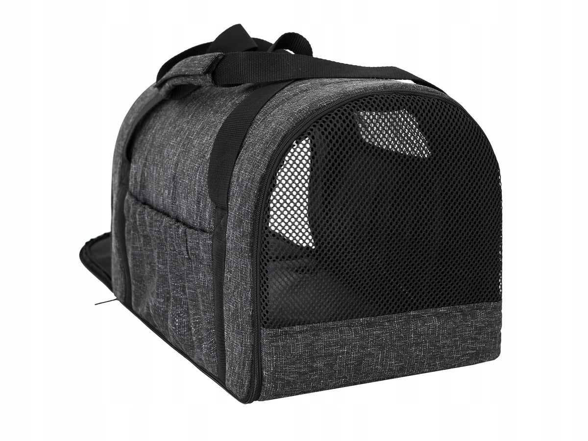 Rabbit Cat Dog Transporter, Tube Shaped Bag 40x27cm Color black