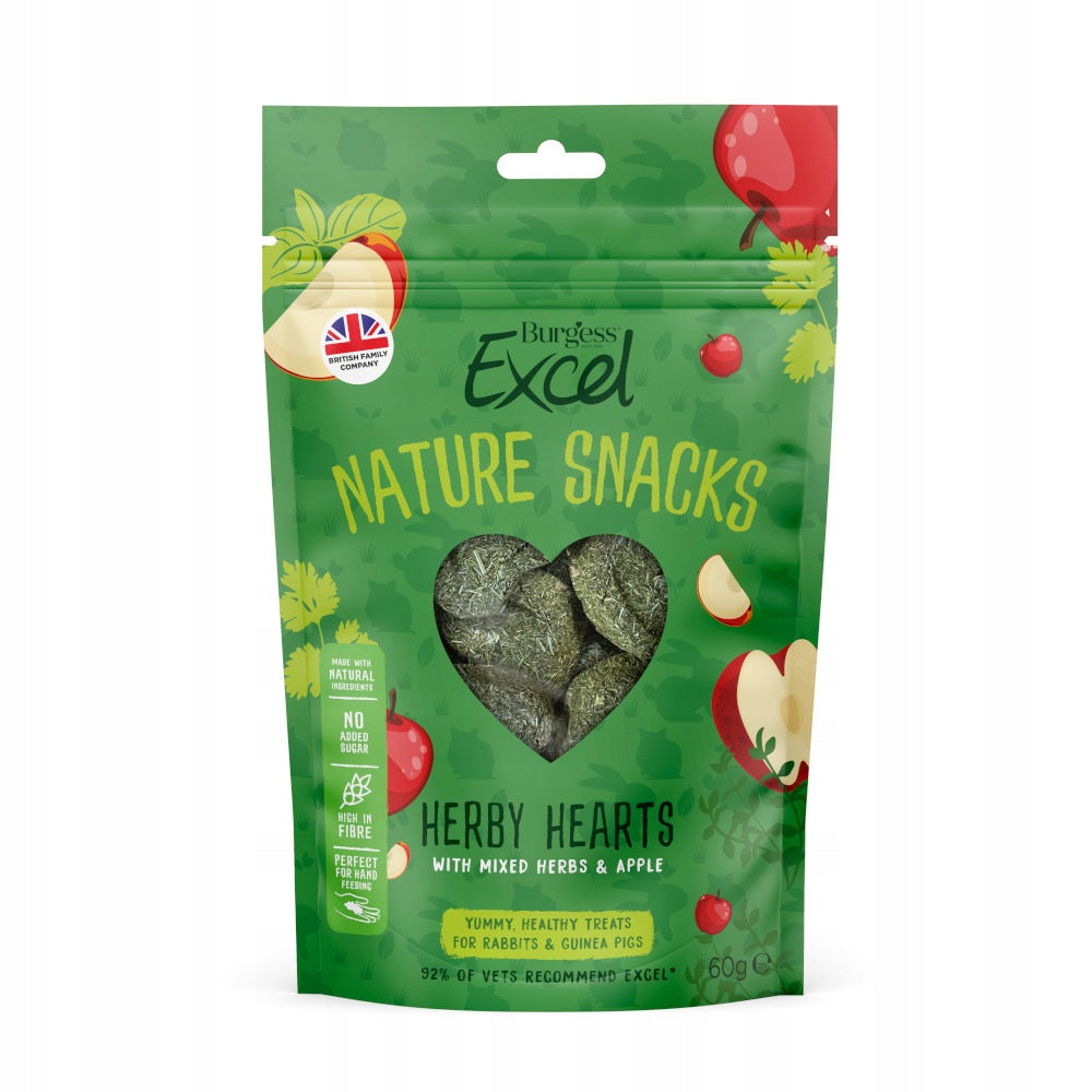 Rabbit Cookies Guinea Pig Rodents Excel Snack with Herbs 60 g
