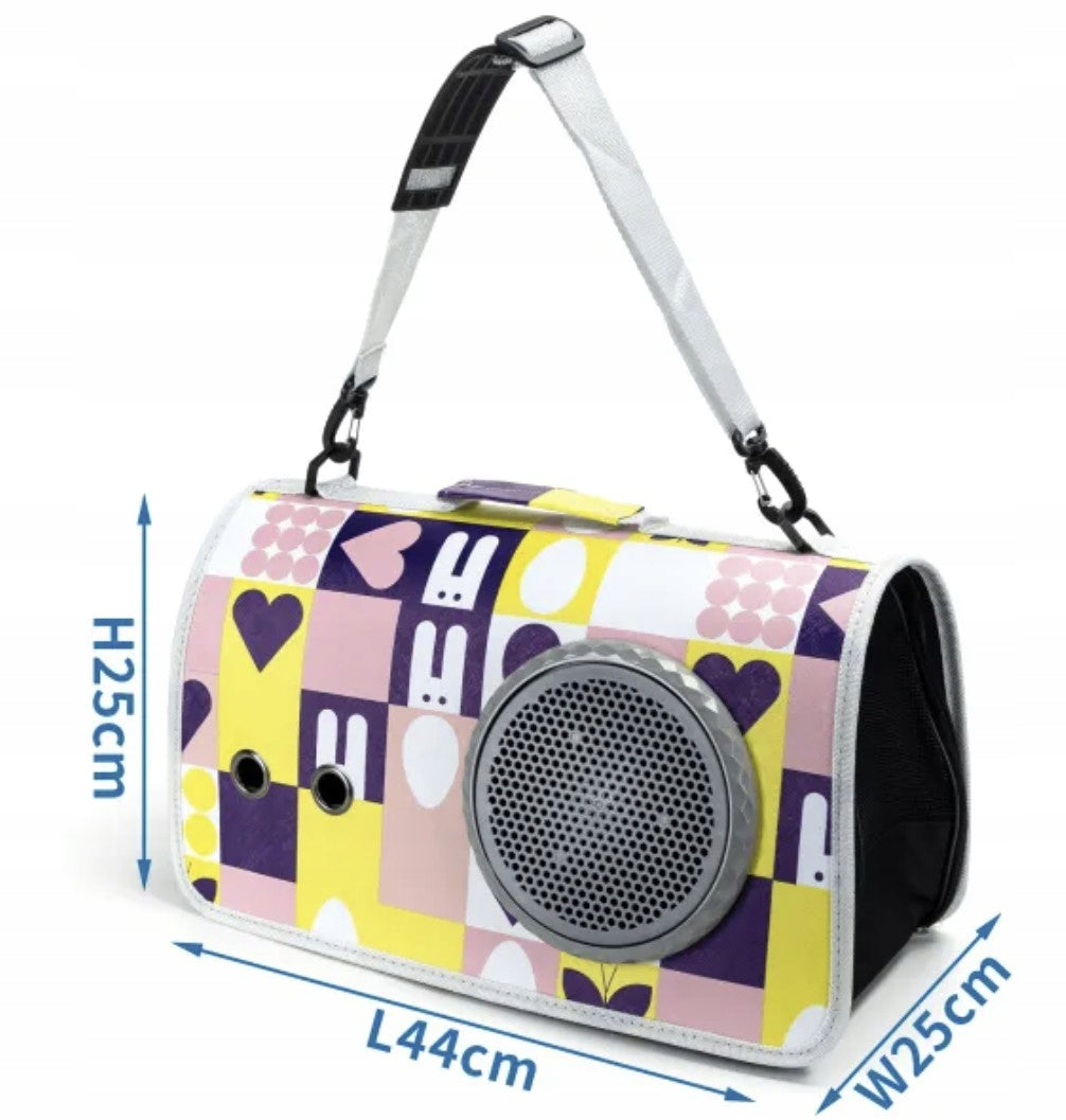 Rabbit Dog Cat Transporter 44x25x25 cm Shoulder Travel Bag Manufacturer code 209514
