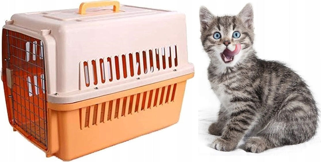 Rabbit Dog Cat Transporter Travel Cage Playpen Large Sturdy Box Kind carrier
