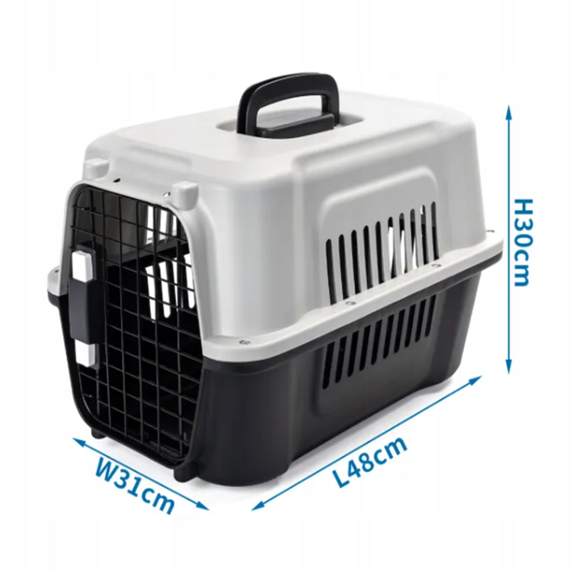Rabbit Dog Cat Travel Transporter Box Cage 48 x 31 x 30cm Nobleza Manufacturer code 8719138203864