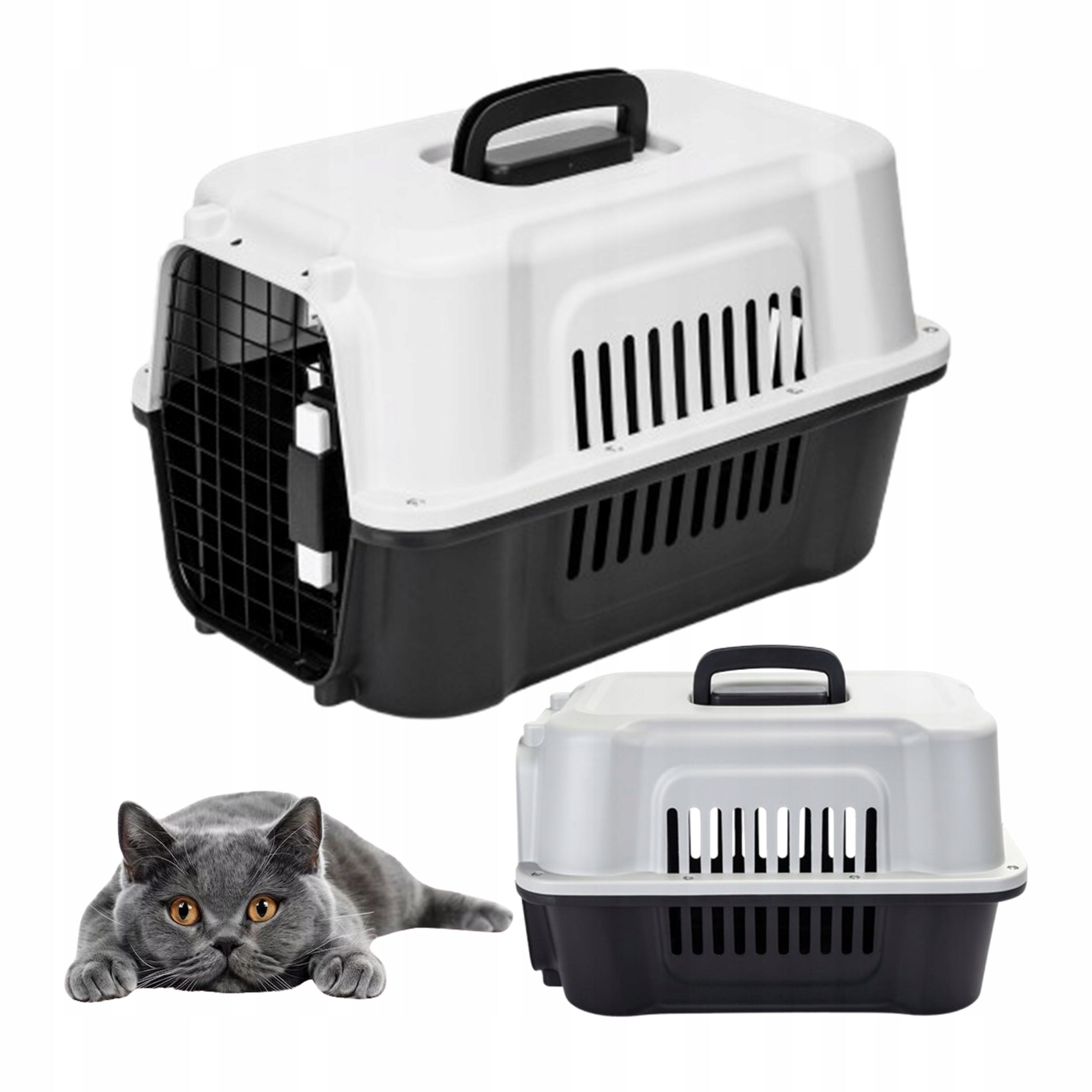 Rabbit Dog Cat Travel Transporter Box Cage 48 x 31 x 30cm Nobleza Product width 31 cm