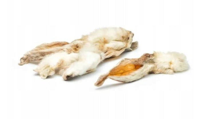 Rabbit Ear with Dog Fur Dried Teether 100g WILKOR Packaging status original