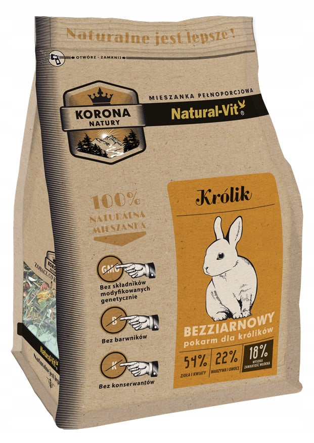 Rabbit Food Korona Natury Sugar Free Mixture 750 g