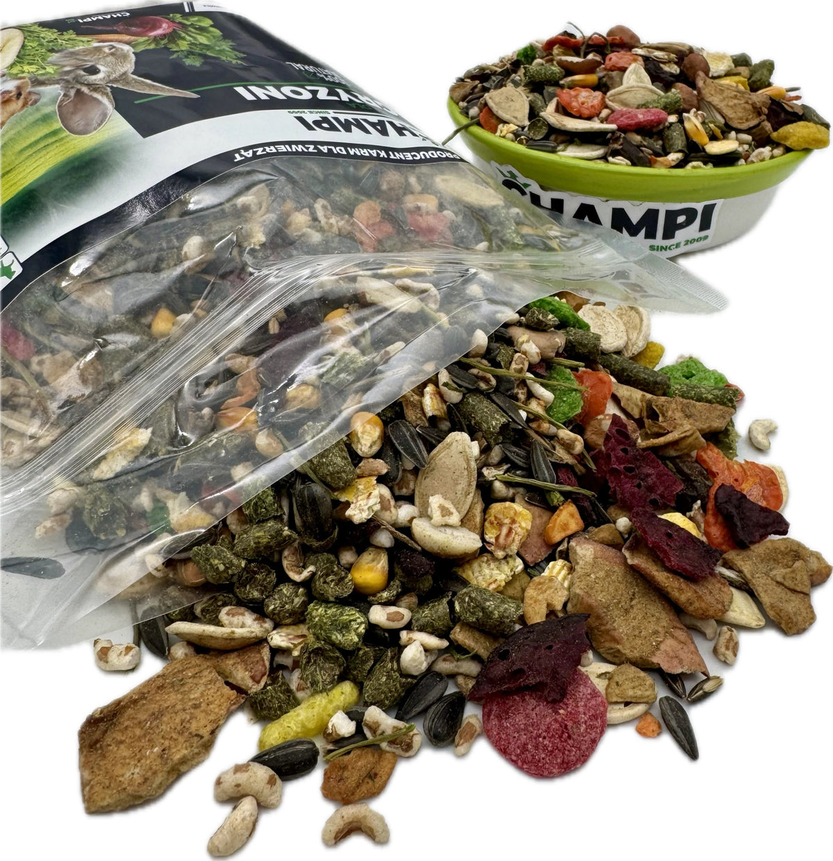 Rabbit Food NATURAL 4,5k Pig Food Rodent Mixture Champi