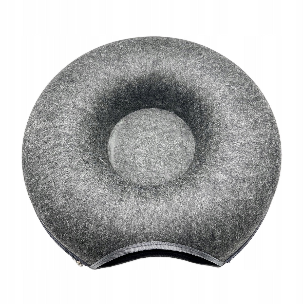 Rabbit cat bed tunnel felt house two-piece round donut Length 50 cm