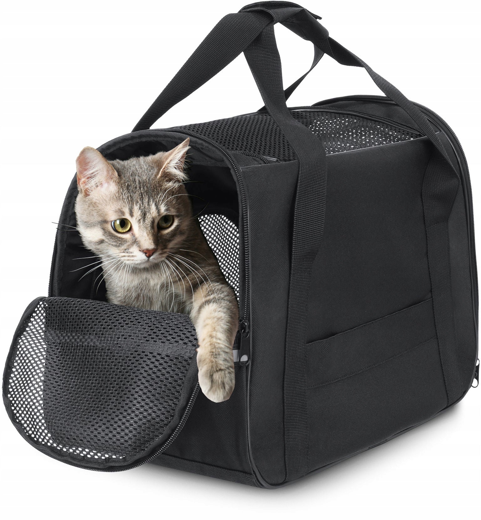 Rabbit dog cat transporter cage playpen large black comfortable ZAGATTO Product width 51 cm
