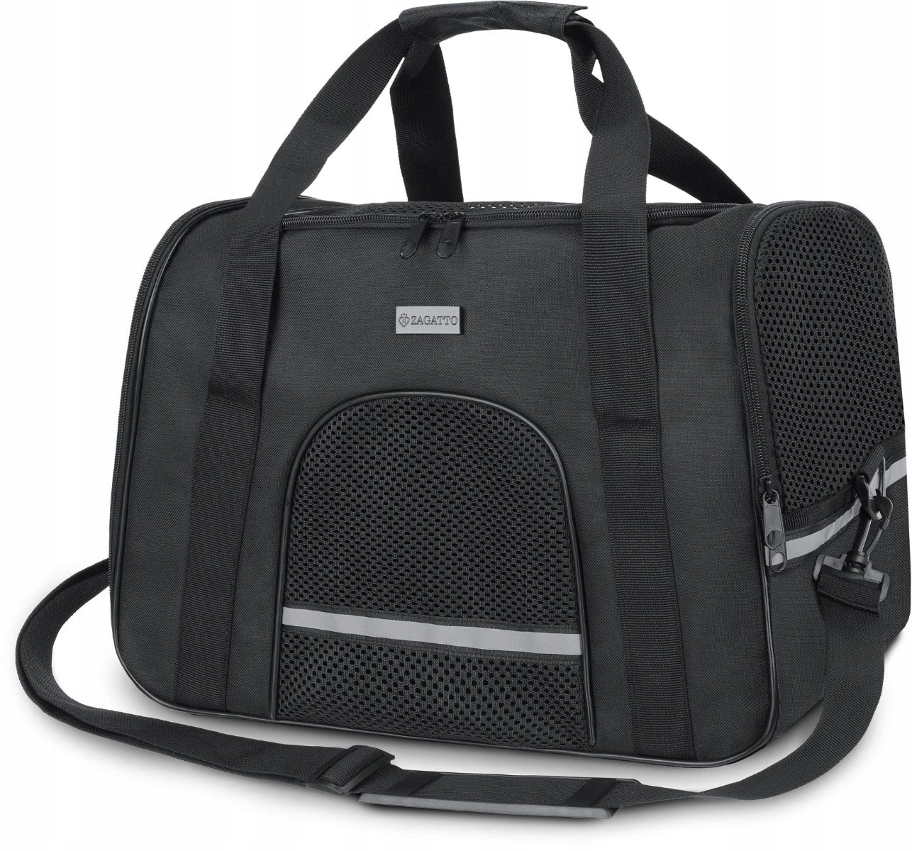 Rabbit dog cat transporter cage playpen large black comfortable ZAGATTO
