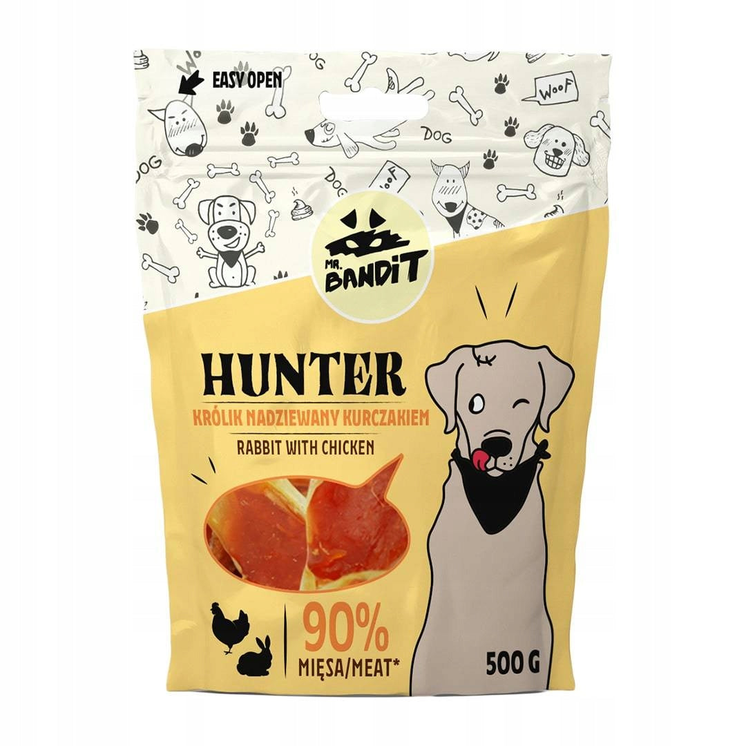 Rabbit ears stuffed with chicken Mr. Bandit Hunter 500g