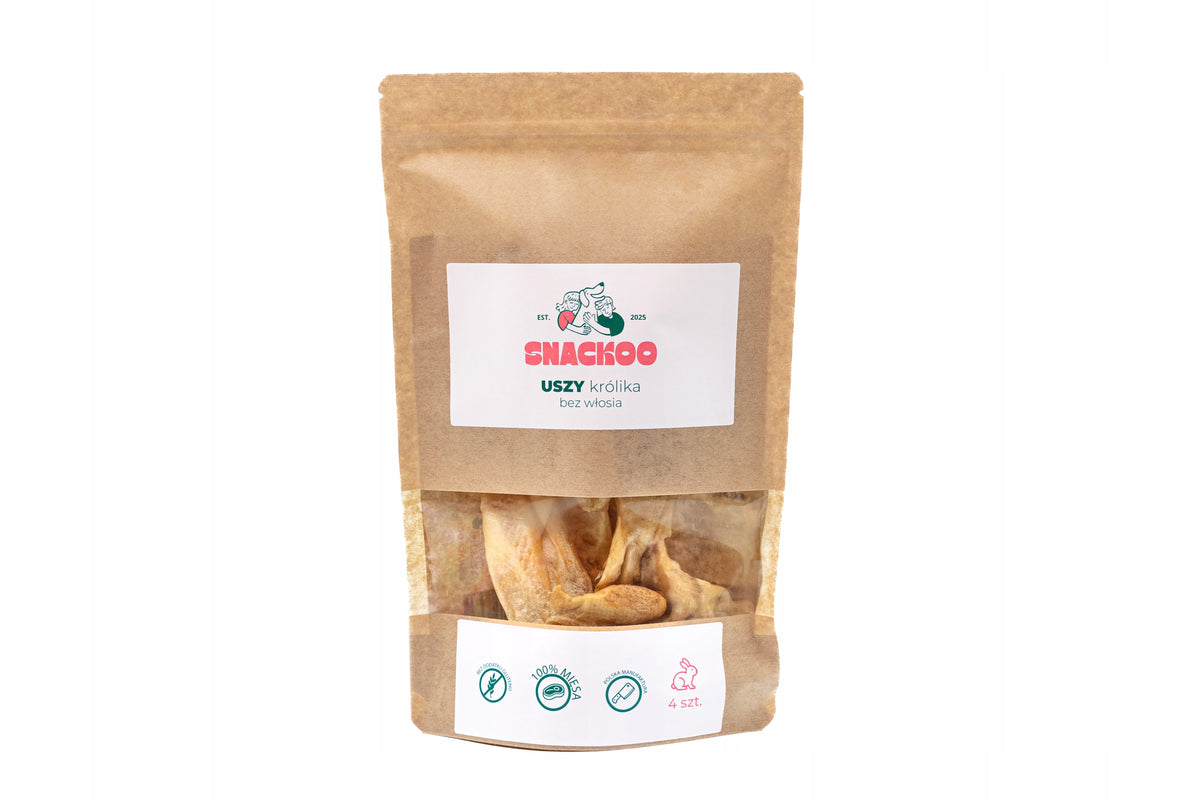 Rabbit ears without bristles 4pcs. Flavor rabbit