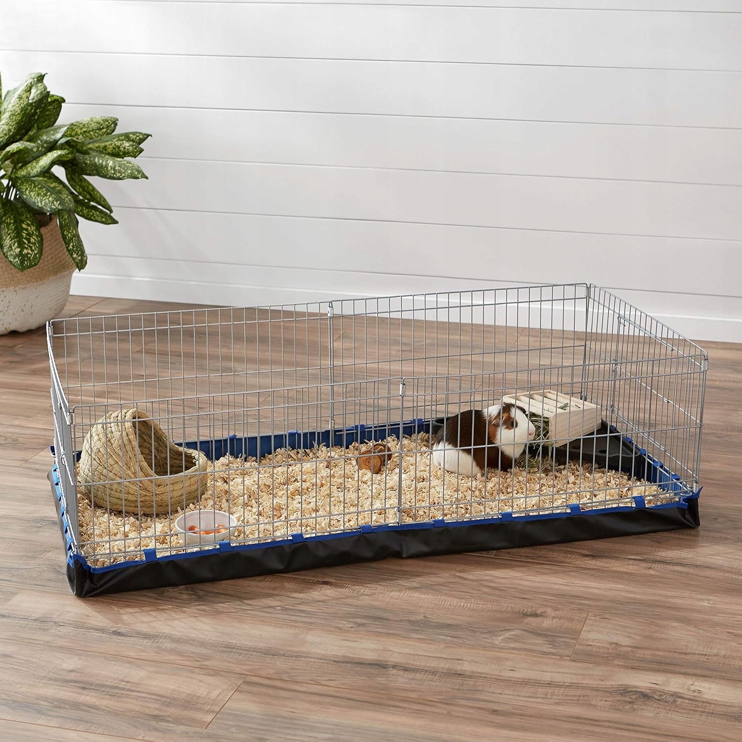 Rabbit hamster pig cage metal AMAZON BASIC 35 x 118 x 65 cm Length 118 cm