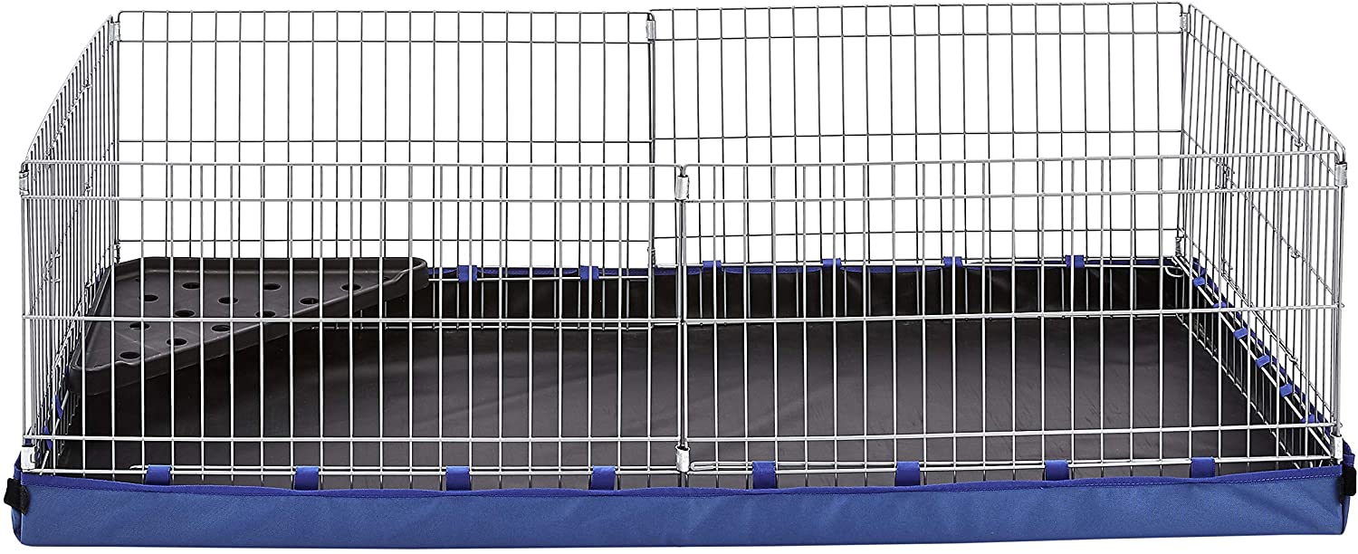 Rabbit hamster pig cage metal AMAZON BASIC 35 x 118 x 65 cm Product height 65 cm