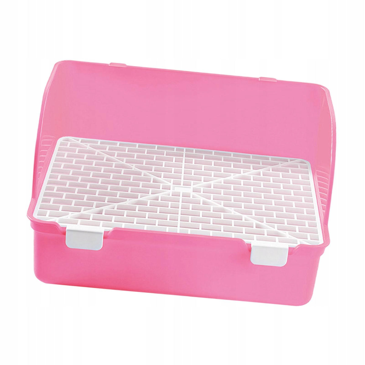 Rabbit litter box Toilet Square corner litter box Potty training pan Packaging status original