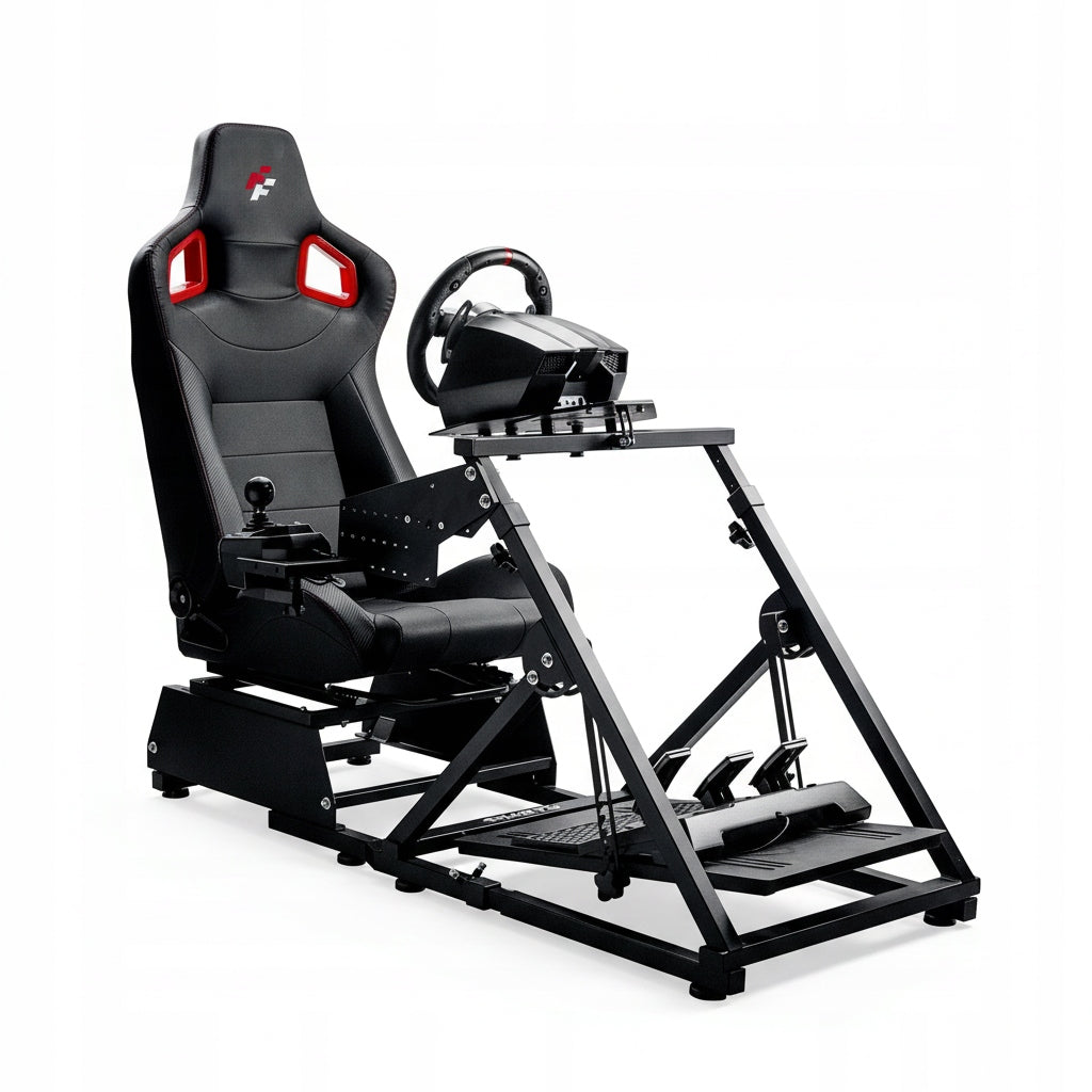 Racing cockpit for Simracing (Fotel+stand) - FlashFire SET Packaging status original