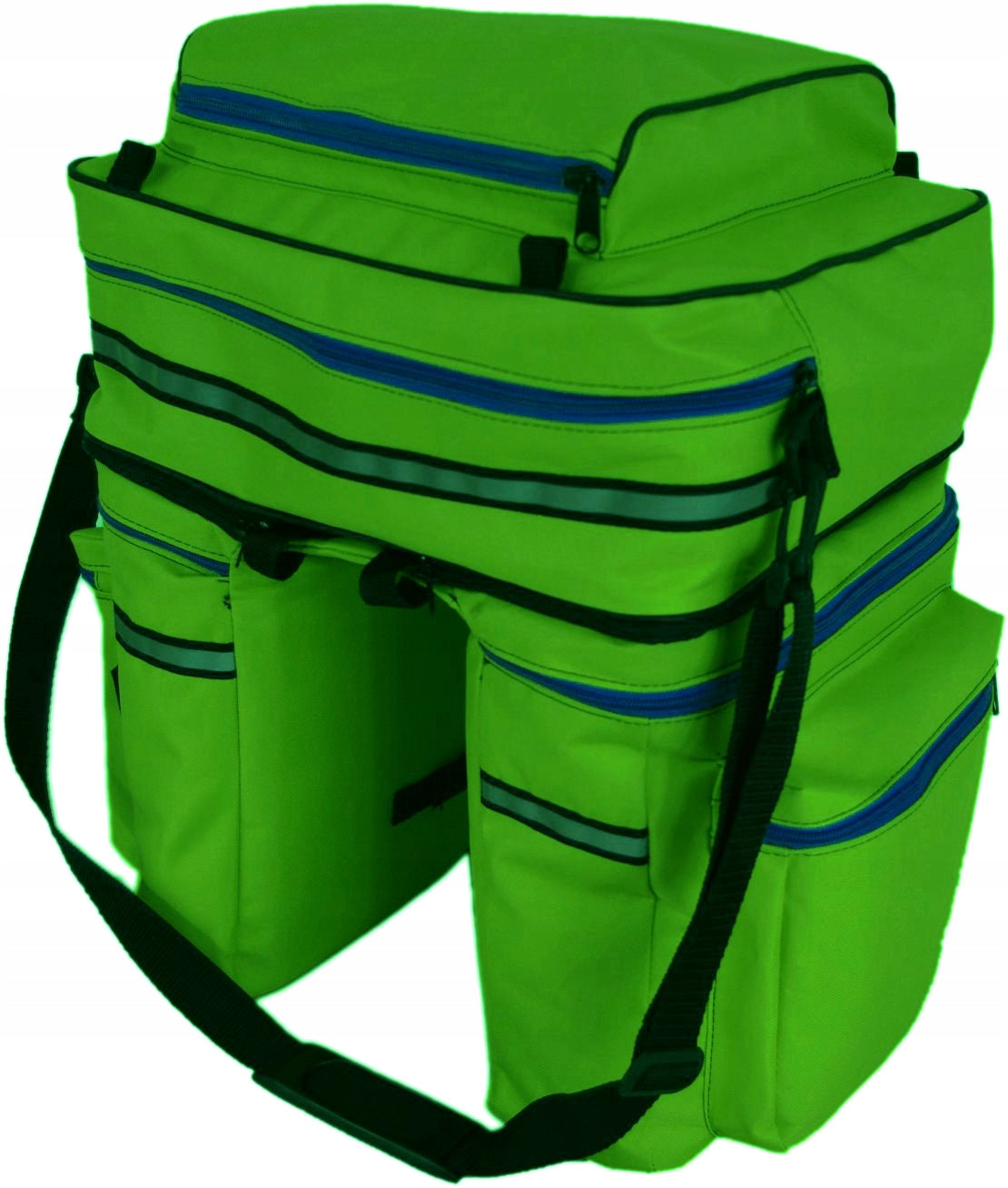 Rack bag, 3-compartment bicycle, NEW COLORS Capacity 45 l
