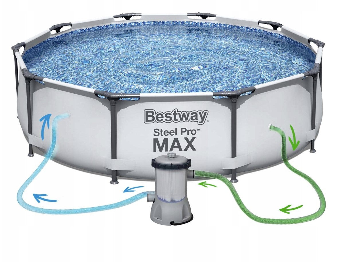 Rack pool Bestway Steel Pro MAX 305x76cm + pump Brand Bestway