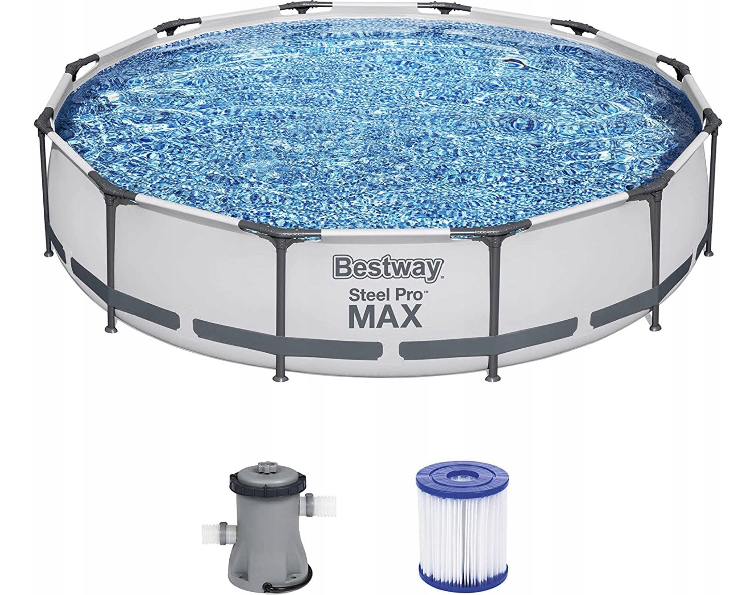 Rack pool Bestway Steel Pro MAX 305x76cm + pump