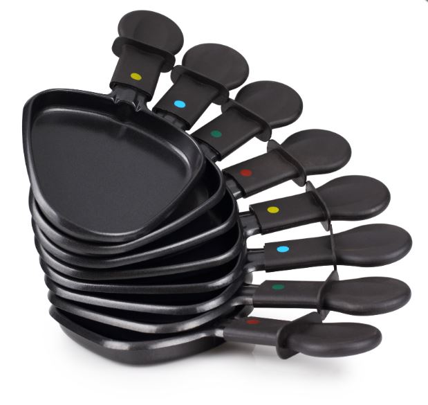 Raclette Grill Princess 162700 – 3-in-1 Oval, 8 Pans, Crêpe Zone, Non-Stick Packaging status original