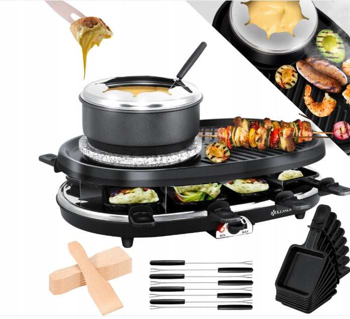 Raclette electric grill KESSER black 1500 W